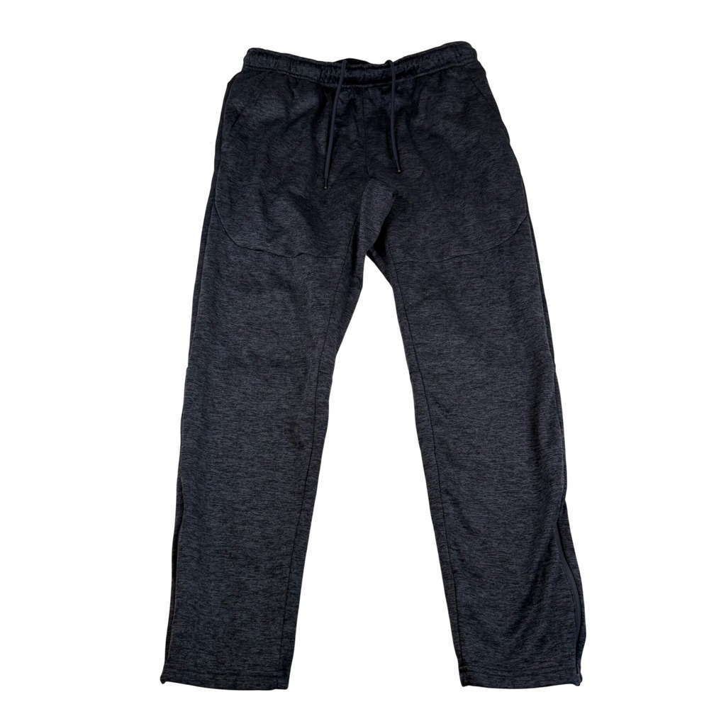 Members Mark Mens Tech Fleece Pants Charcoal Gray Heather Joggers RN70892 Size M